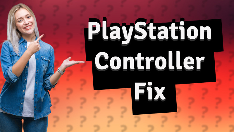 PlayStation Controller Fix