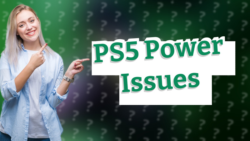 PS5 Power Issues