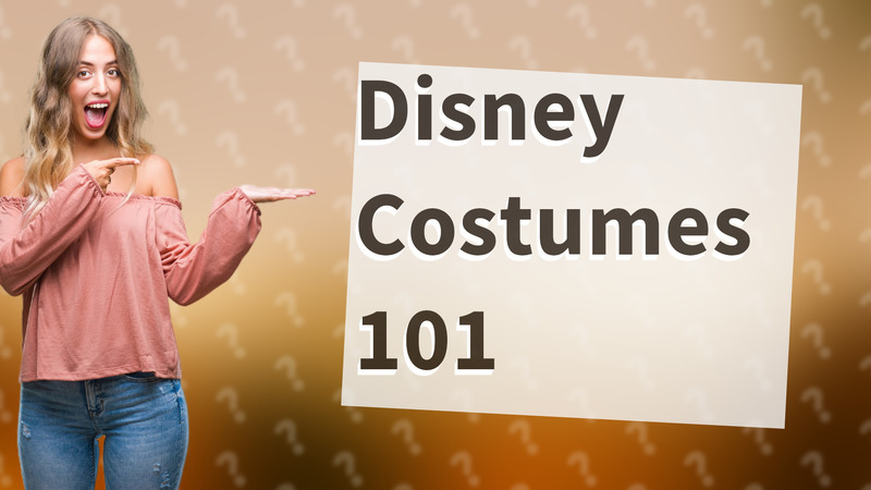 Disney Costumes 101