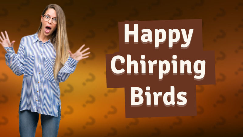Happy Chirping Birds