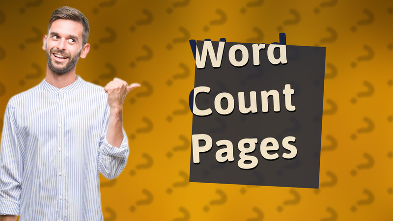 Word Count Pages