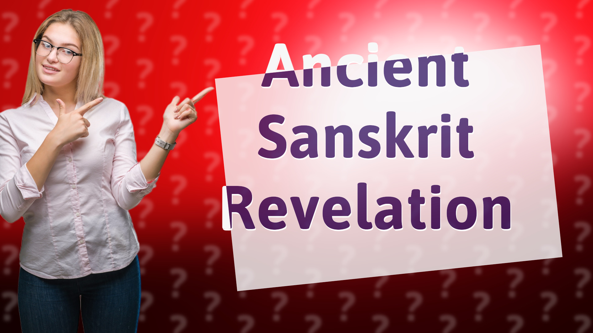 Ancient Sanskrit Revelation