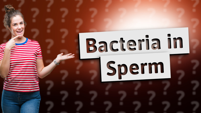 Bacteria in Sperm