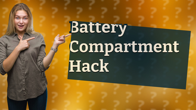 Battery Compartment Hack