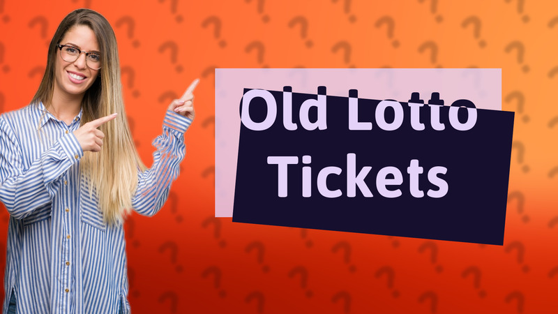Old Lotto Tickets