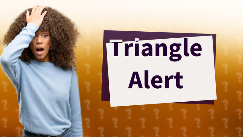 Triangle Alert