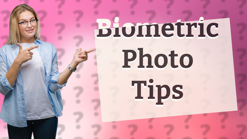 Biometric Photo Tips