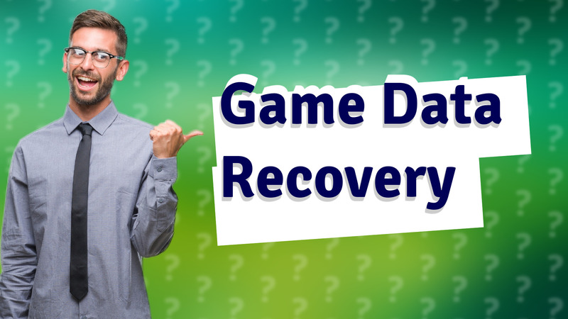 Game Data Recovery