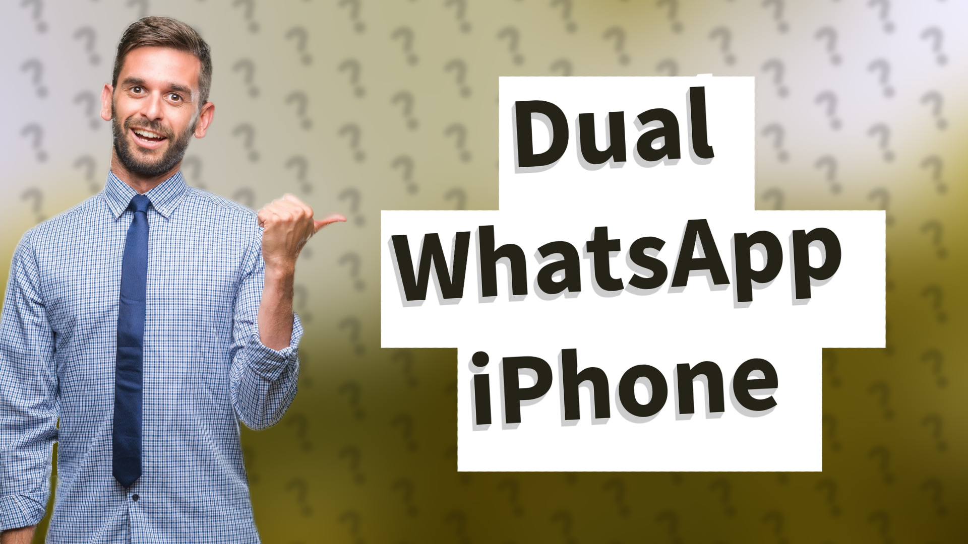 Dual WhatsApp iPhone