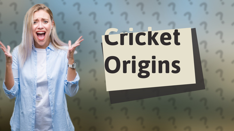 Cricket Origins