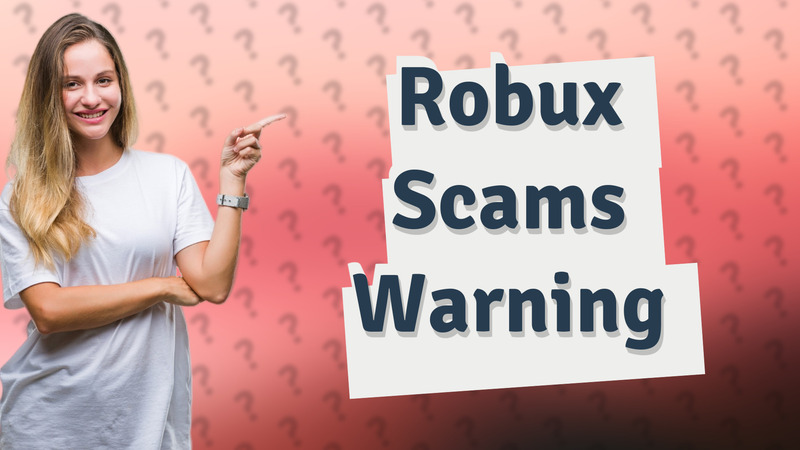 Robux Scams Warning