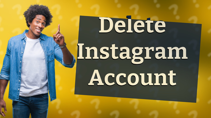 Delete Instagram Account