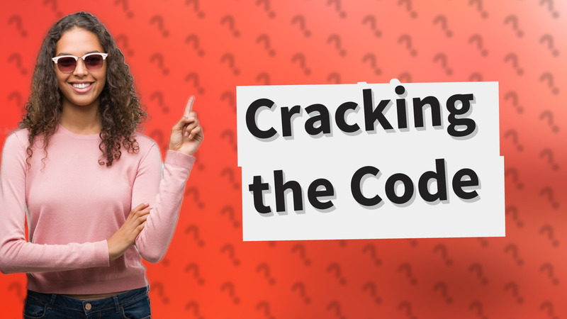 Cracking the Code