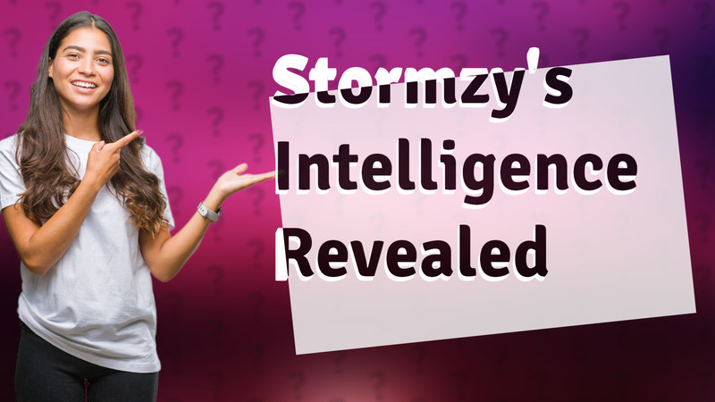 Stormzy's Intelligence Revealed