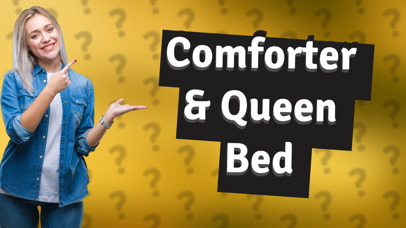 Comforter & Queen Bed