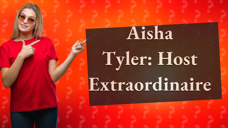 Aisha Tyler: Host Extraordinaire