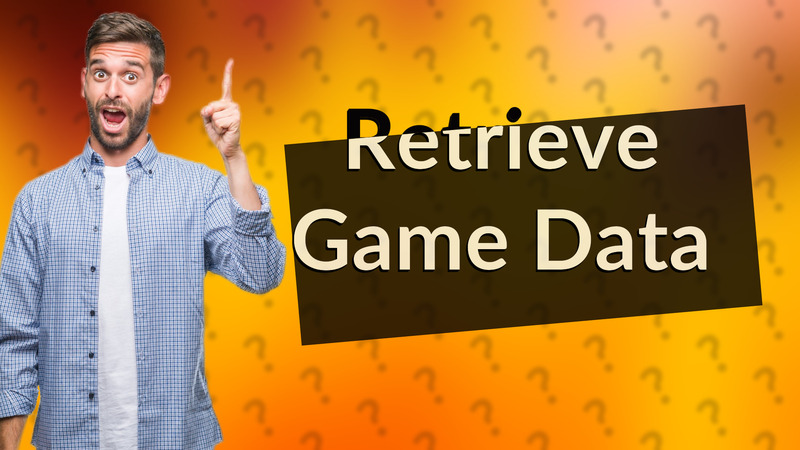 Retrieve Game Data
