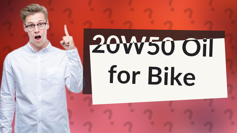 20W50 Oil for Bike