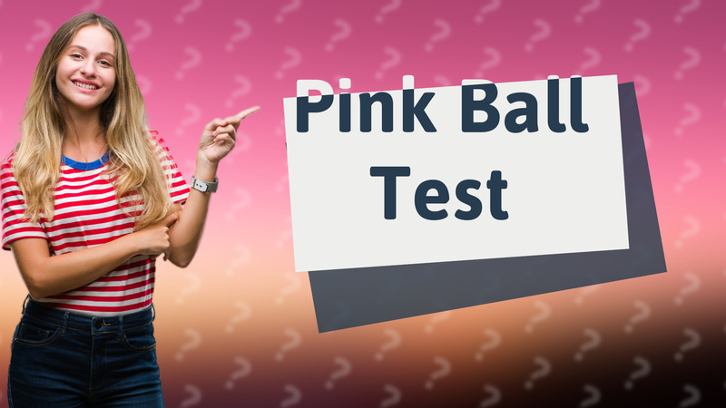 Pink Ball Test