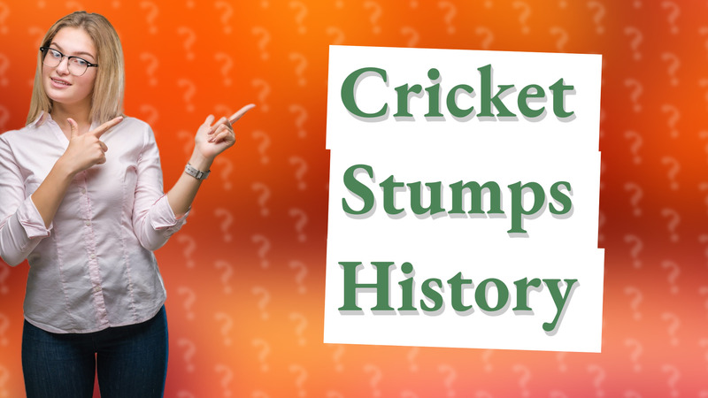 Cricket Stumps History