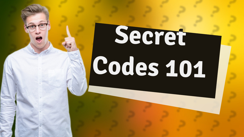 Secret Codes 101