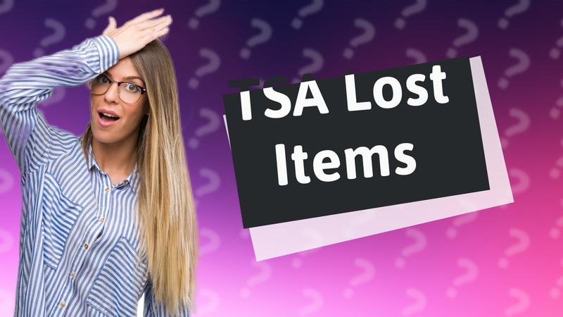 TSA Lost Items