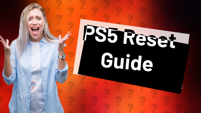 PS5 Reset Guide