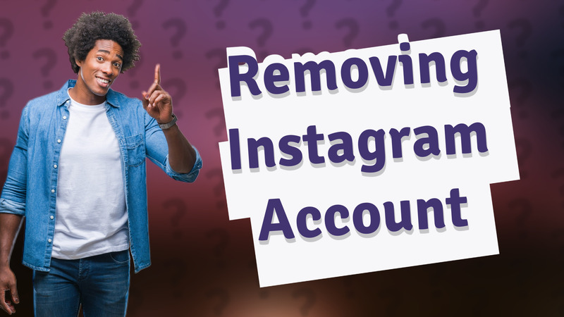 Removing Instagram Account