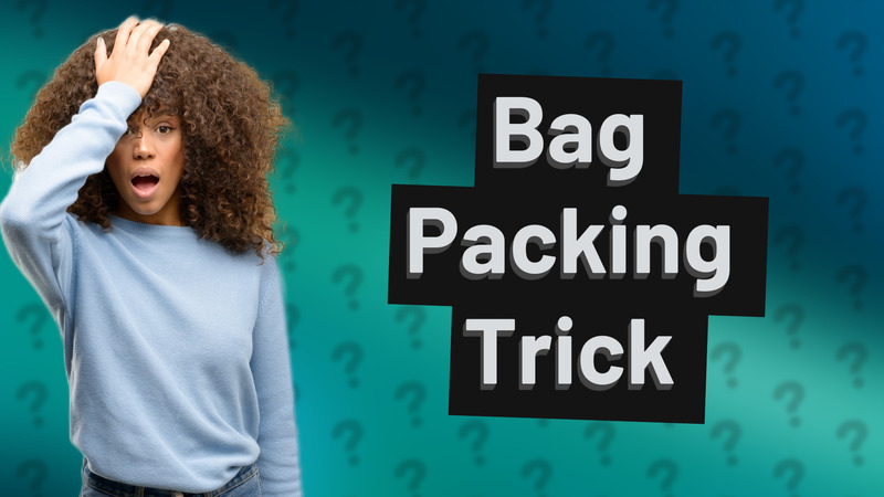 Bag Packing Trick