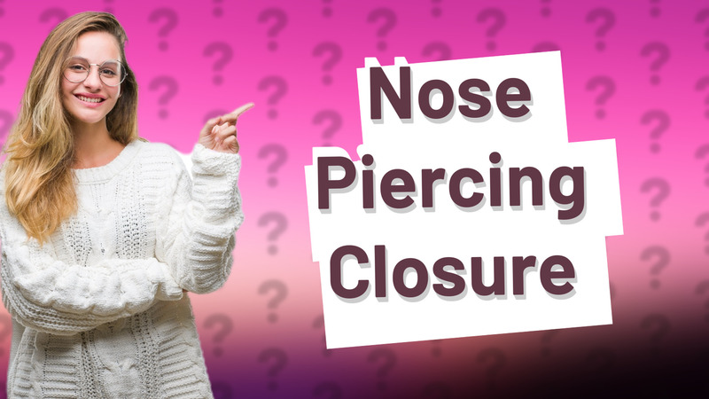 Nose Piercing Closure