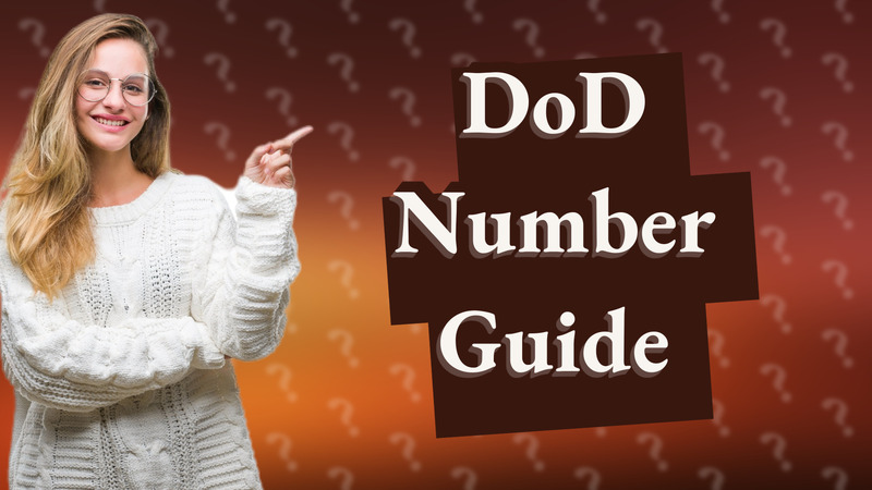 DoD Number Guide