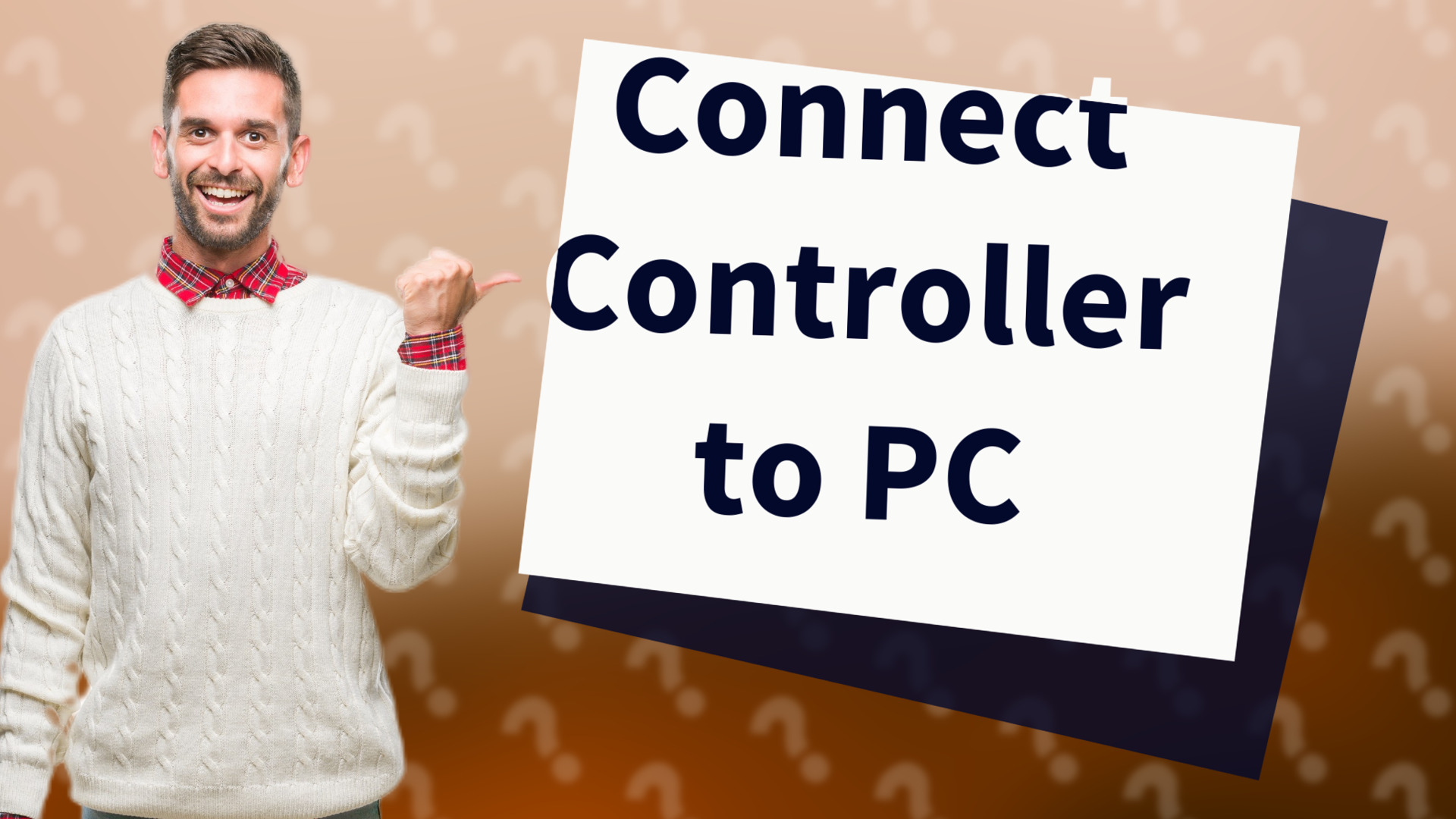 Connect Controller to PC