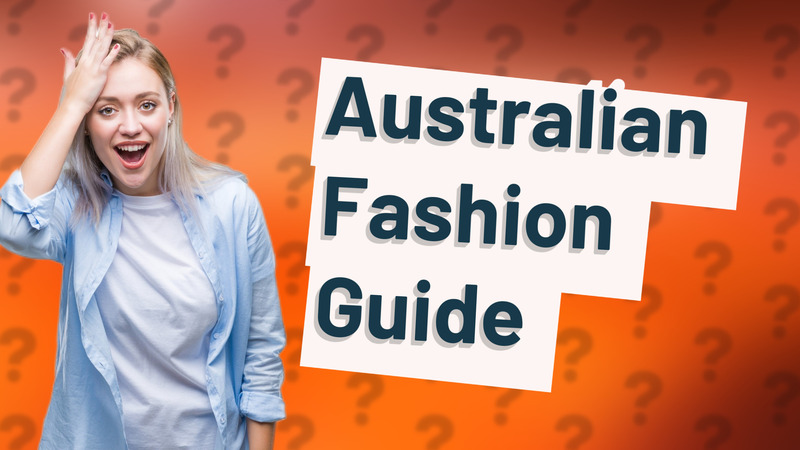 Australian Fashion Guide