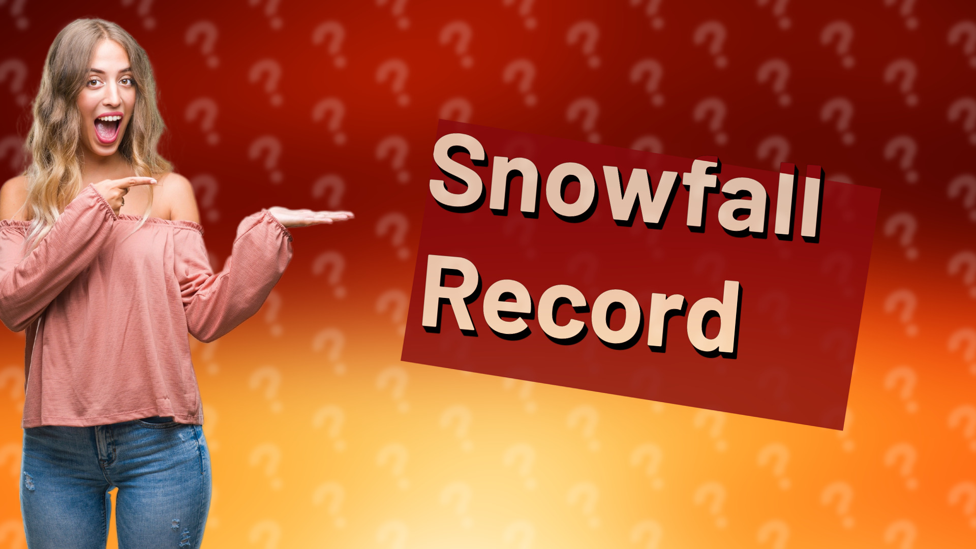 Snowfall Record