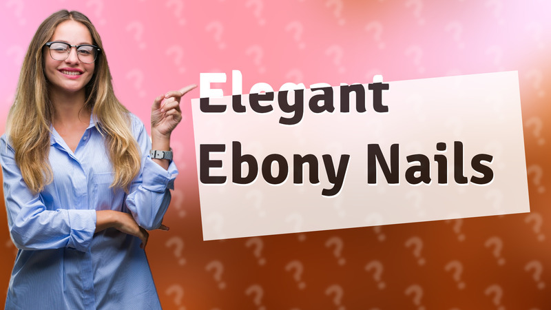 Elegant Ebony Nails
