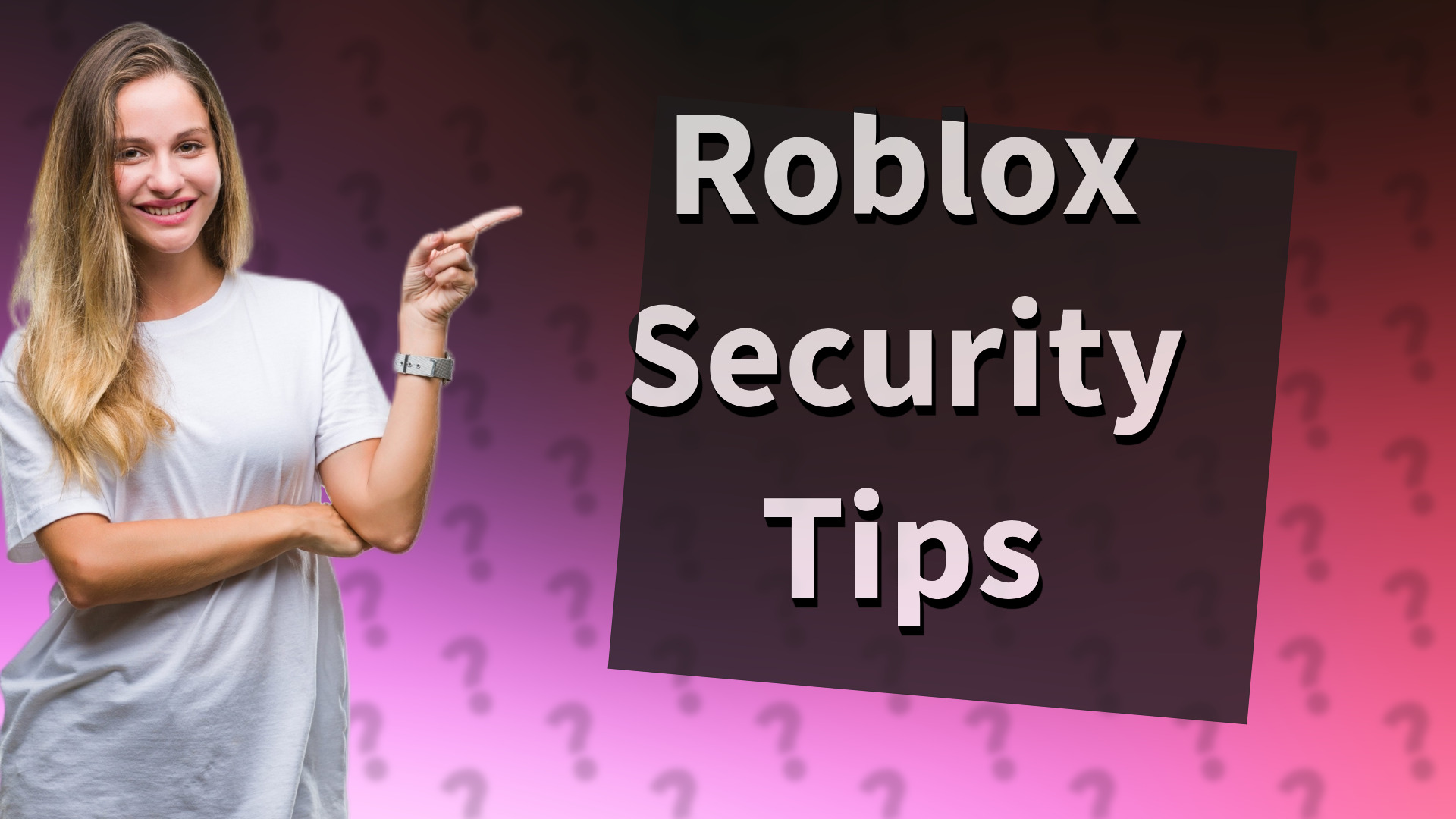 Roblox Security Tips