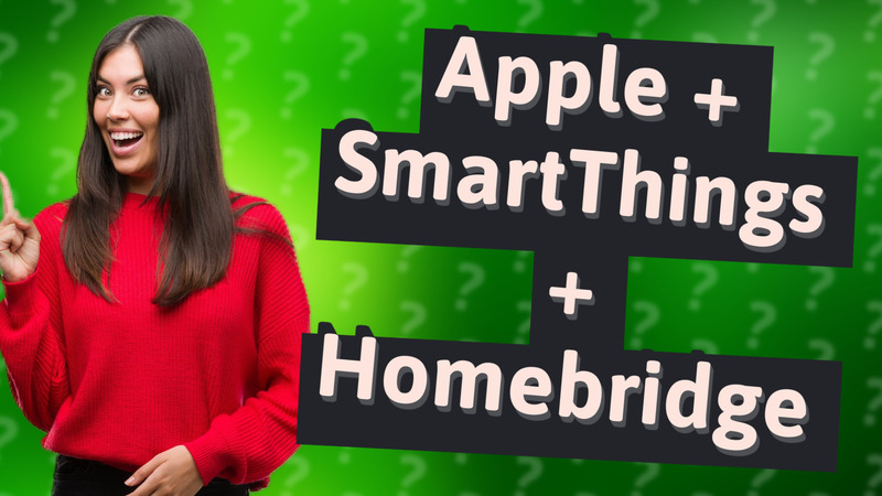 Apple + SmartThings + Homebridge