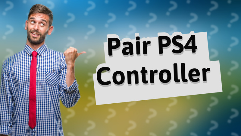 Pair PS4 Controller