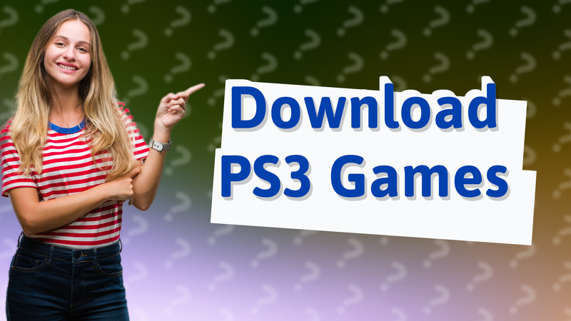 Download PS3 Games