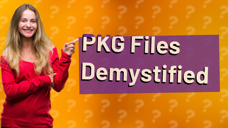 PKG Files Demystified