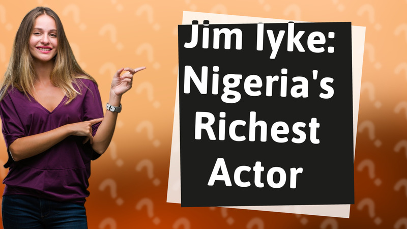 Jim Iyke: Nigeria's Richest Actor