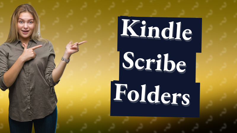 Kindle Scribe Folders