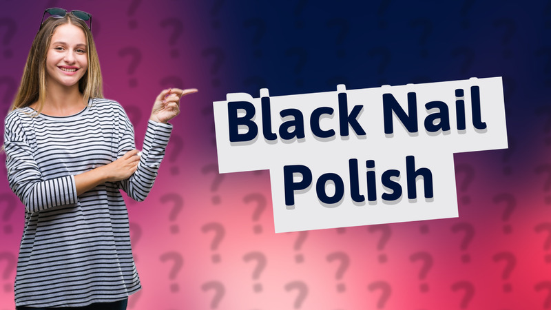 Black Nail Polish