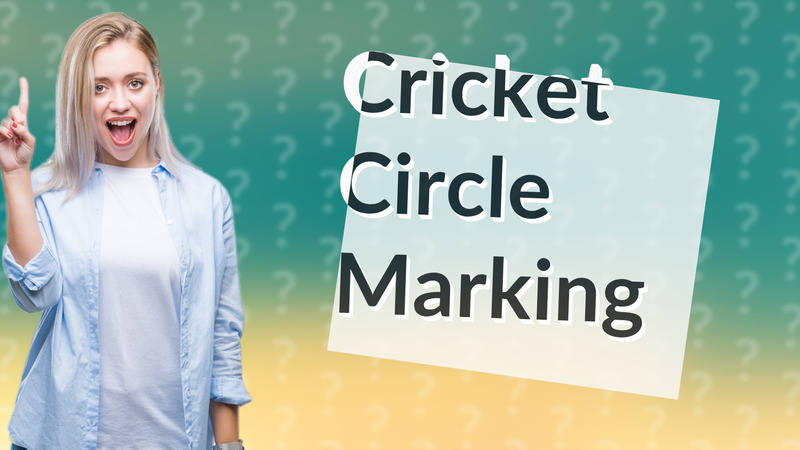 Cricket Circle Marking