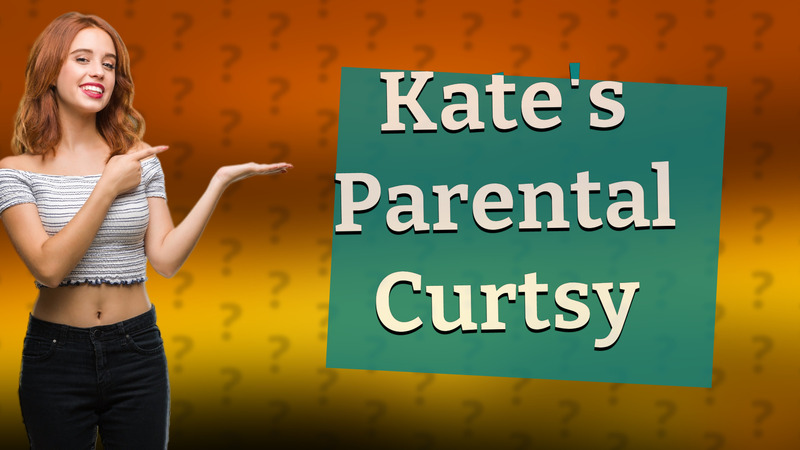 Kate's Parental Curtsy