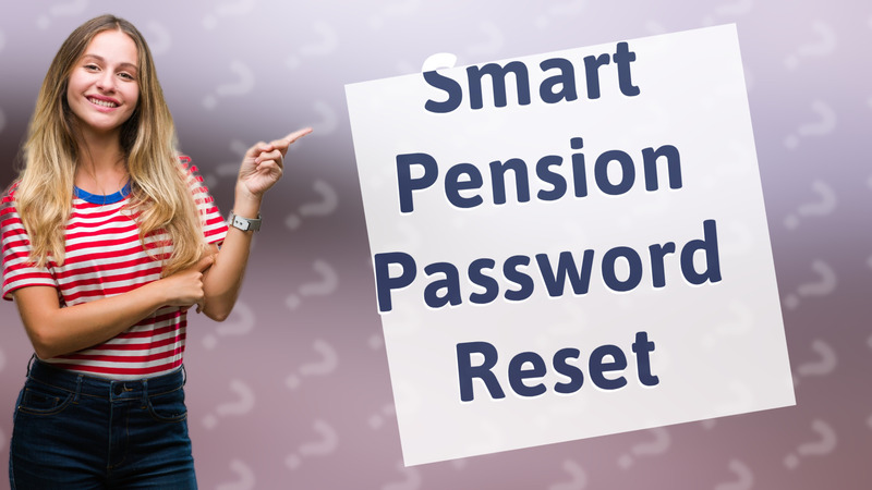 Smart Pension Password Reset
