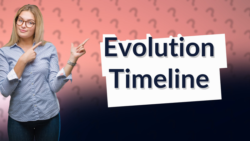 Evolution Timeline