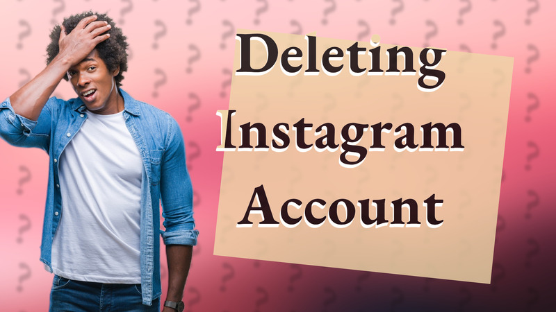 Deleting Instagram Account