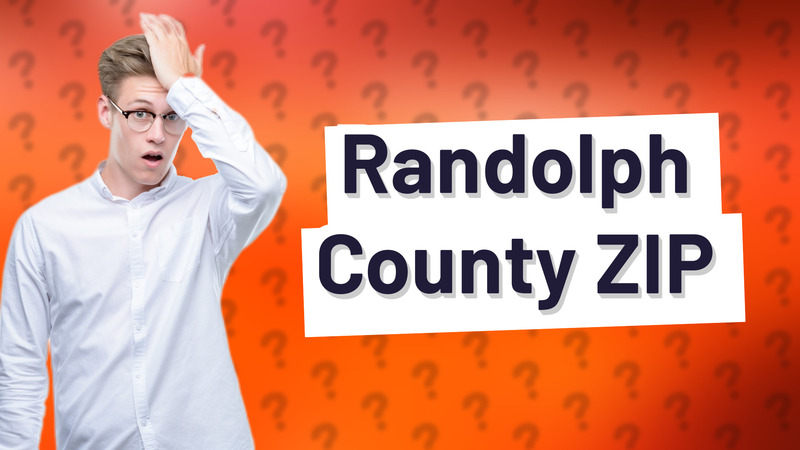 Randolph County ZIP