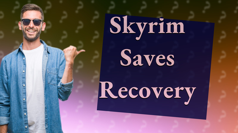 Skyrim Saves Recovery
